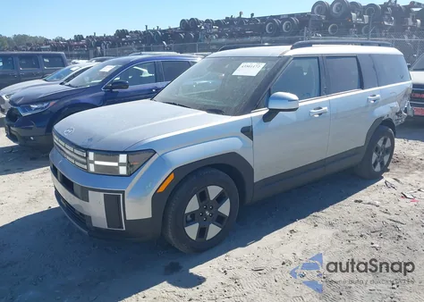 2024 Hyundai Santa Fe Hybrid Sel from USA, damaged, VIN 5NMP24G17RH003909